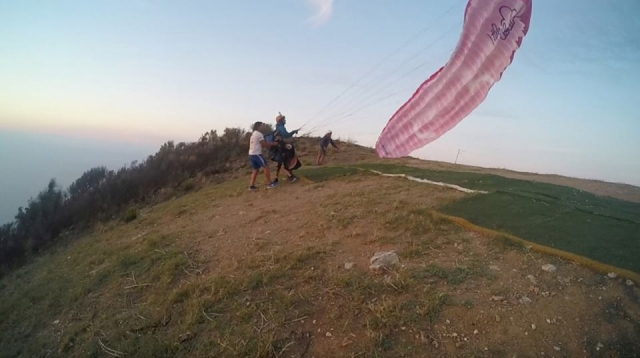  Tomando vuelo con el pequeño federico