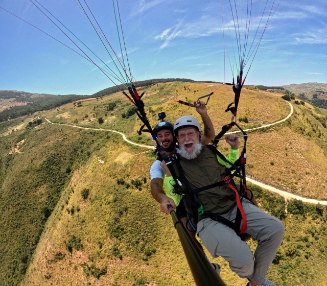Vuelo en parapente biplaza (25 min), Gioiosa Marea