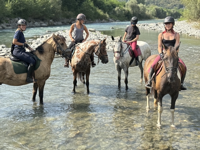 Paseo a caballo de día completo, Talamona.