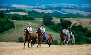 Excursión a caballo de dos horas a Mompeo.