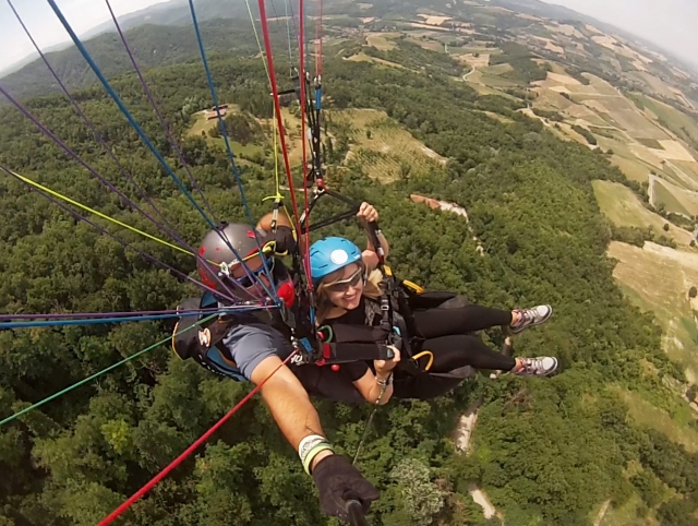 Volar en Liguria 