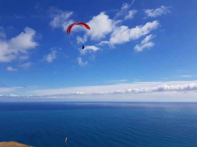 Vuelo en parapenle en Liguria 