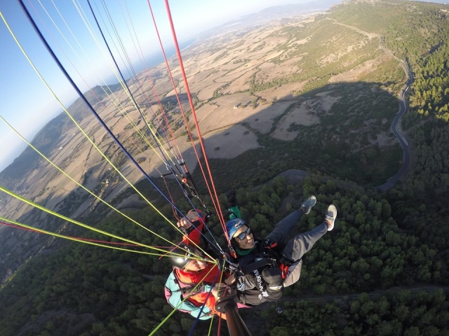 Selfie a gran altura