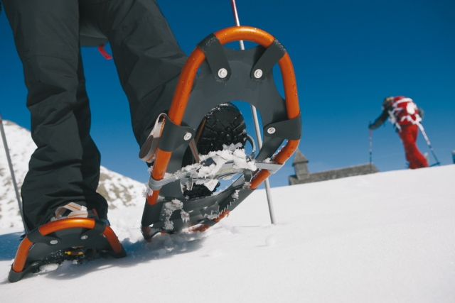 Rutas con raquetas de nieve en grupo 