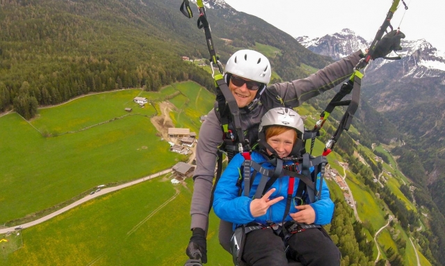  niños en vuelo 