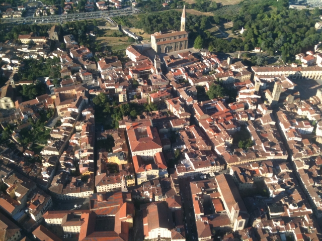 Arezzo desde arriba