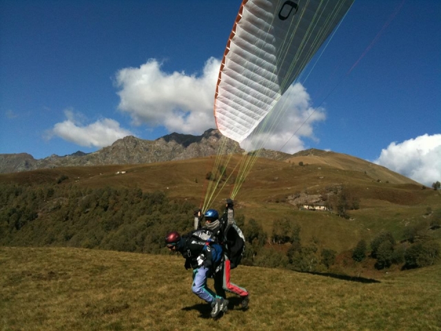 Vuelo en parapenle térmico + vídeo (60/180 min) Turín