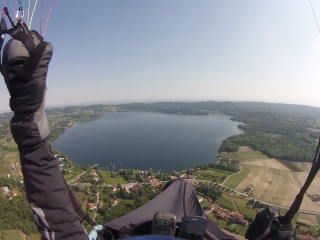 Vuelo en parapente térmico+vídeo, Turín
