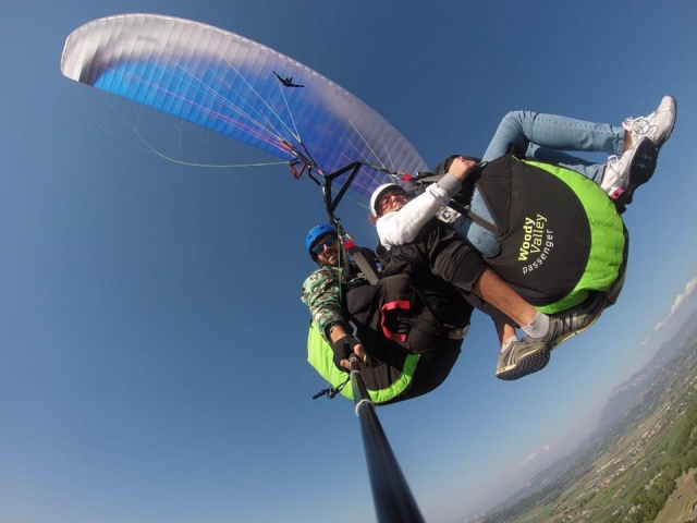 En vuelo 