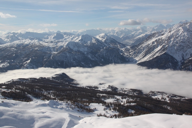  Vista de Sestriere 