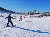 Clase de esquí alpino (1 día - temporada muy alta), Sestriere
