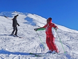 Clase de esquí alpino (1/2 día - temporada alta), Sestriere