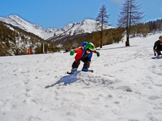 Clase de snowboard (1 día - temporada baja), Sestriere