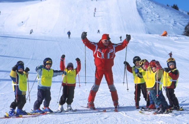 ¡Enseñemos a tus pequeños a esquiar! 