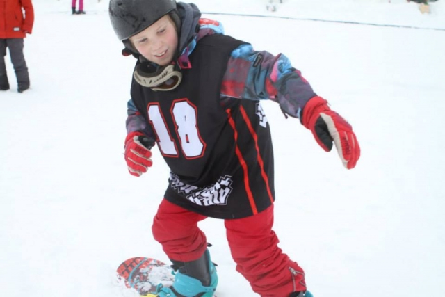  Su hijo aprenderá todas las técnicas del snowboard 