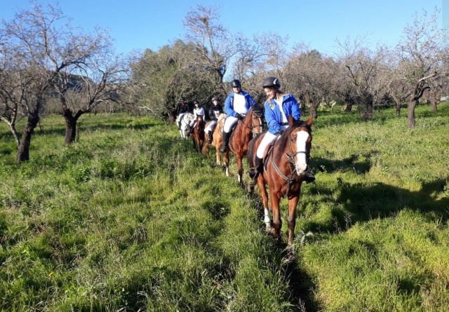 excursión a caballo 