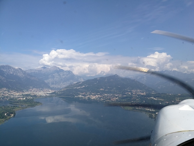  En vuelo 