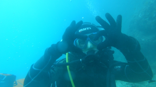 El amor por el buceo