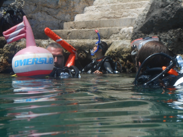 Organización previa a la inmersión