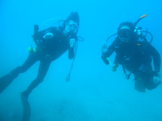 Duranle las inmersiones