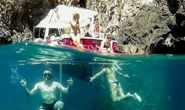  Parada para bañarse 