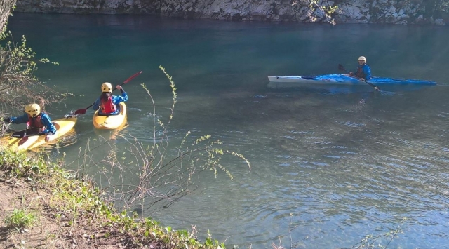  Excursión en canoa por el río Sele 
