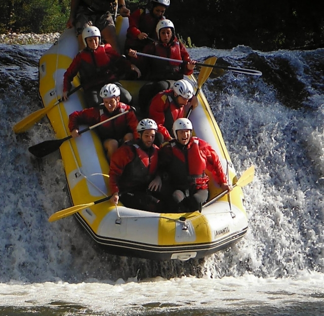 Excursión y rafting en el parque natural del Cilento