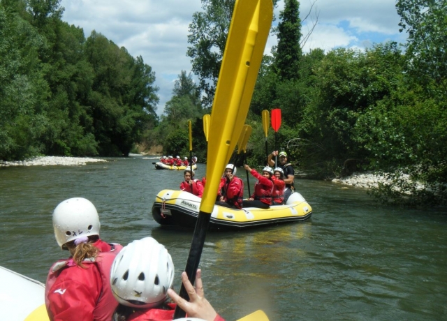  Excursión en grupo por el río Sele 