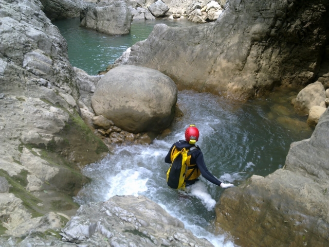  Nos volvemos a jalar al agua y empezamos de nuevo