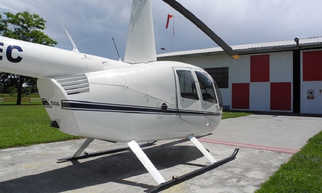  Nuestro helicóptero