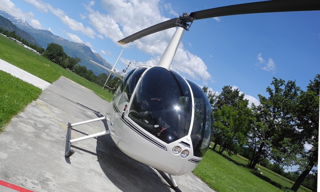 El helicóptero 