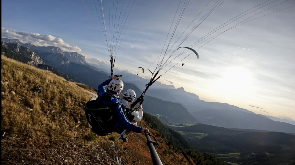vuelo acompañado de un instructor 