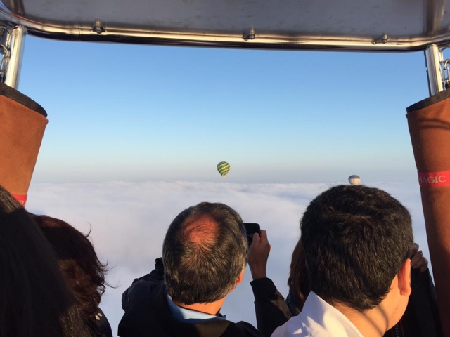  En las nubes 