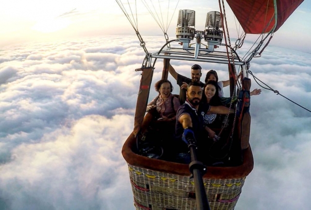  Selfie en las nubes 