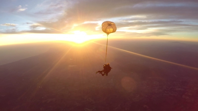  al atardecer! 