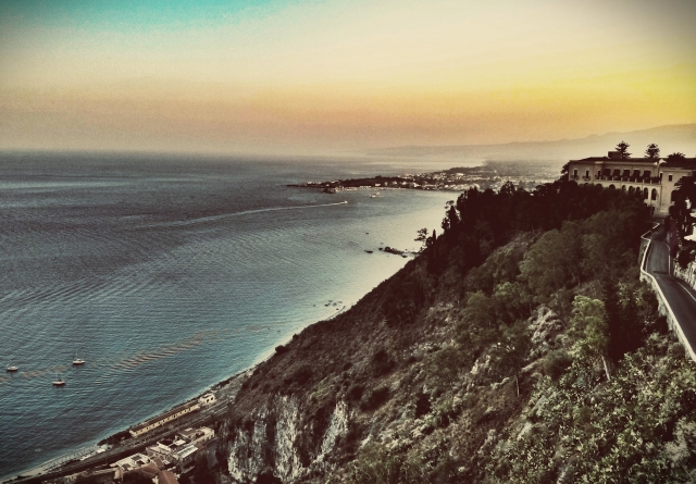 Los colores del atardecer