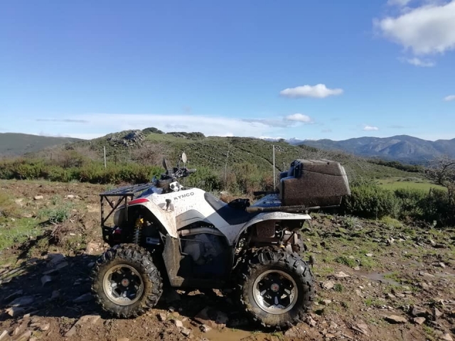 Uno de nuestros cuatrimotos