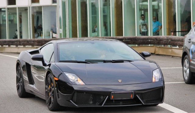  Lamborghini en la pista 