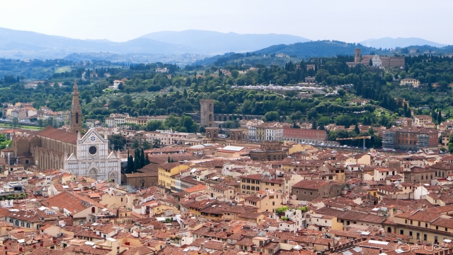  Vista panorámica de Florencia 