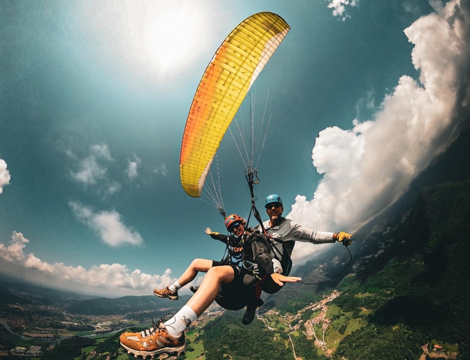  grupo de parapentes