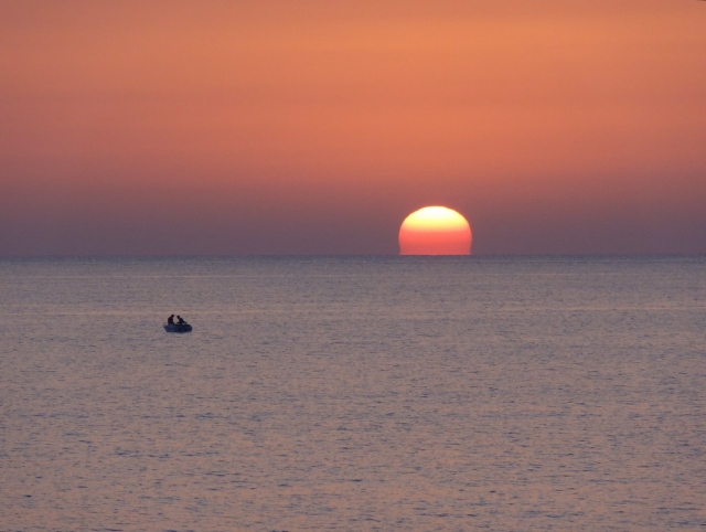 las magníficas puestas de sol de Crotone