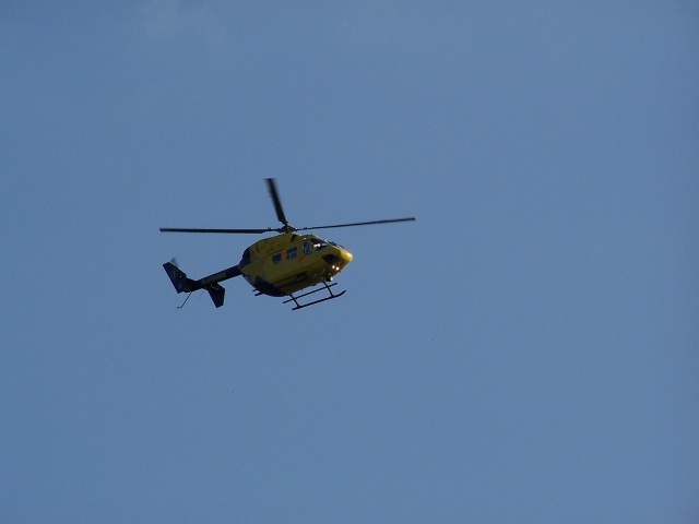 Helicóptero en vuelo 