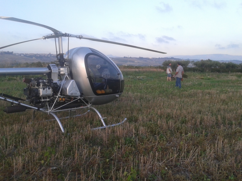  Nuestro helicóptero 