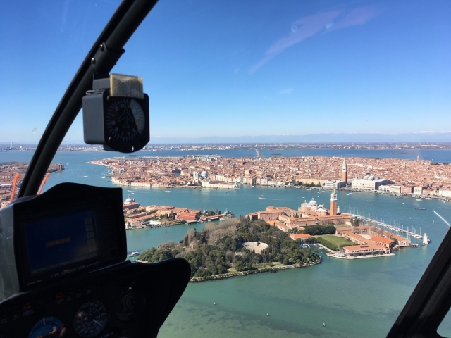 Venecia-vista-desde-el-helicóptero-San-marco-y-San-Giorgio 