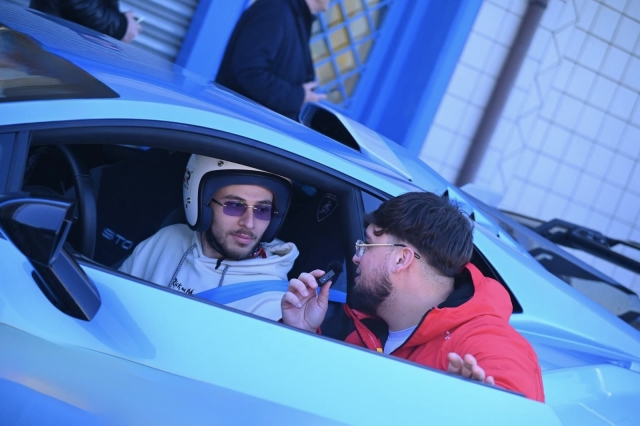  Momentos antes de la salida