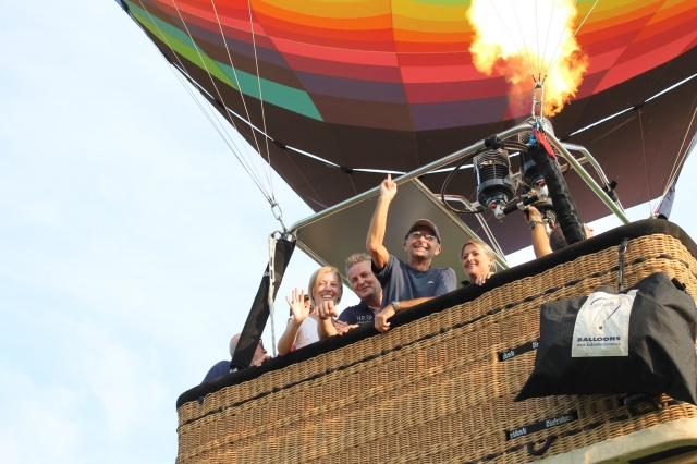 En grupo en el cielo 