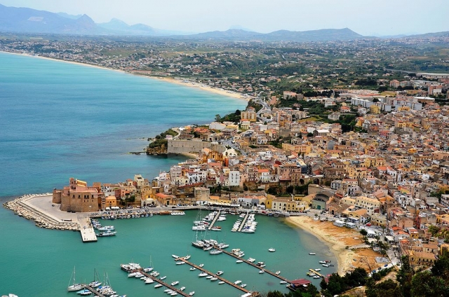 Puerto de Castellammare del Golfo, Sicilia 