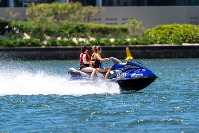  nos divertimos en una jet ski 