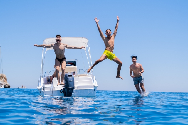  sumergirse en el mar 