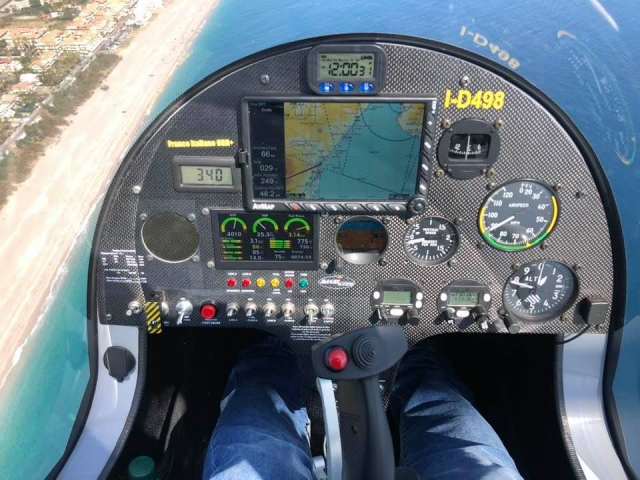 Volando sobre la costa jónica 